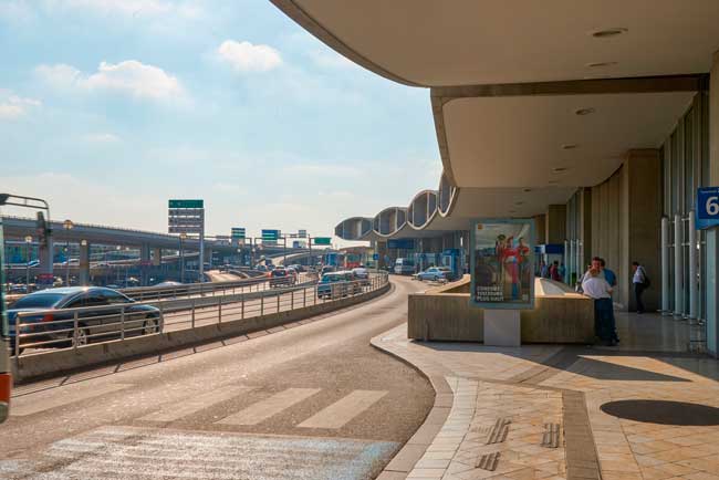 Charles de Gaulle Airport is the largest international airport in France.